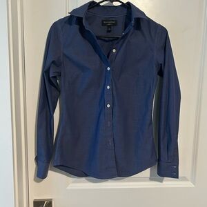 Banana Republic Women’s Navy Button Down Shirt